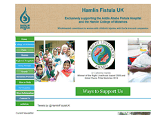 Tablet Screenshot of hamlinfistulauk.org